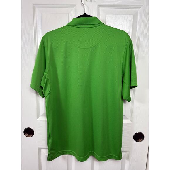 Columbia Men's Green Polo Shirt Omni-Shade Sun Protection - Picture 2 of 8